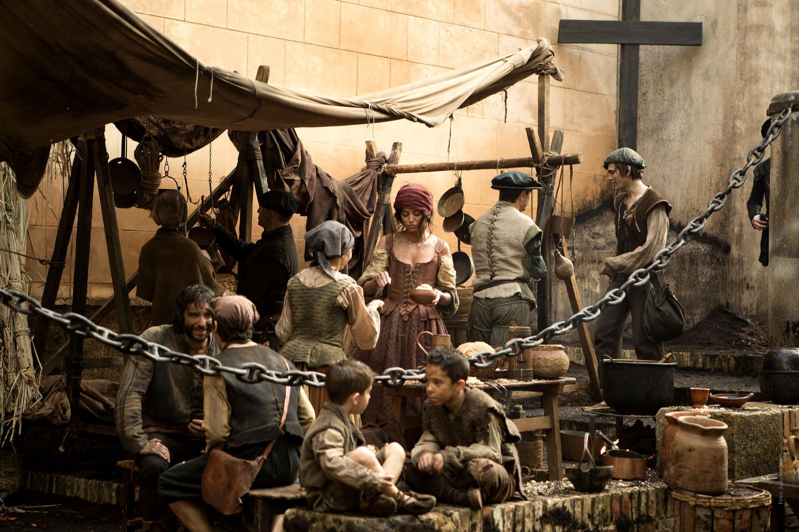 Una de las escenas de 'La Peste'