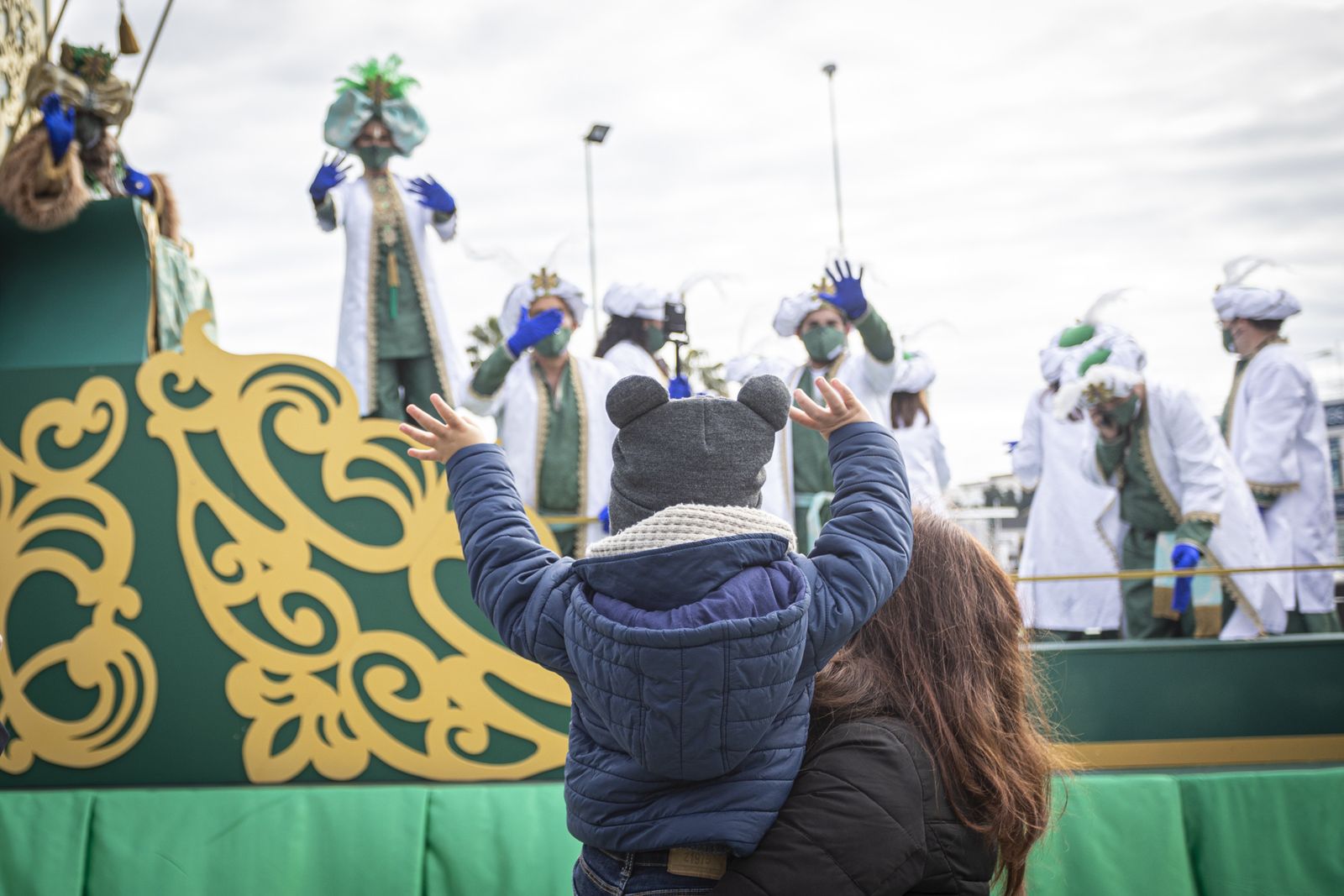 Imágenes de los Reyes Magos en Cádiz