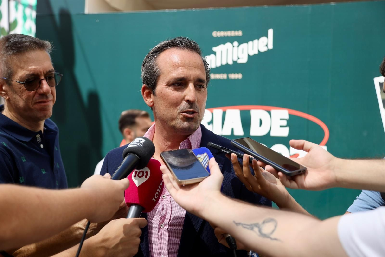 El Málaga CF, en la Feria