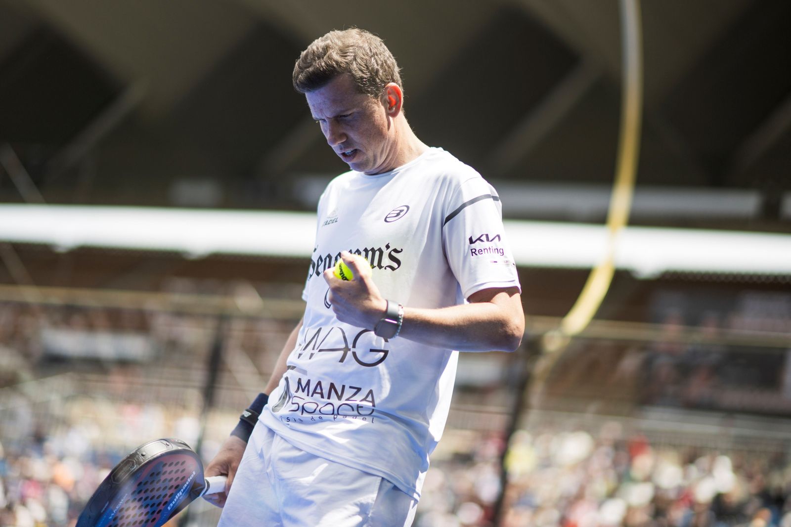 Las mejores fotos de la tercera jornada de pádel en el Estadio de la Cartuja
