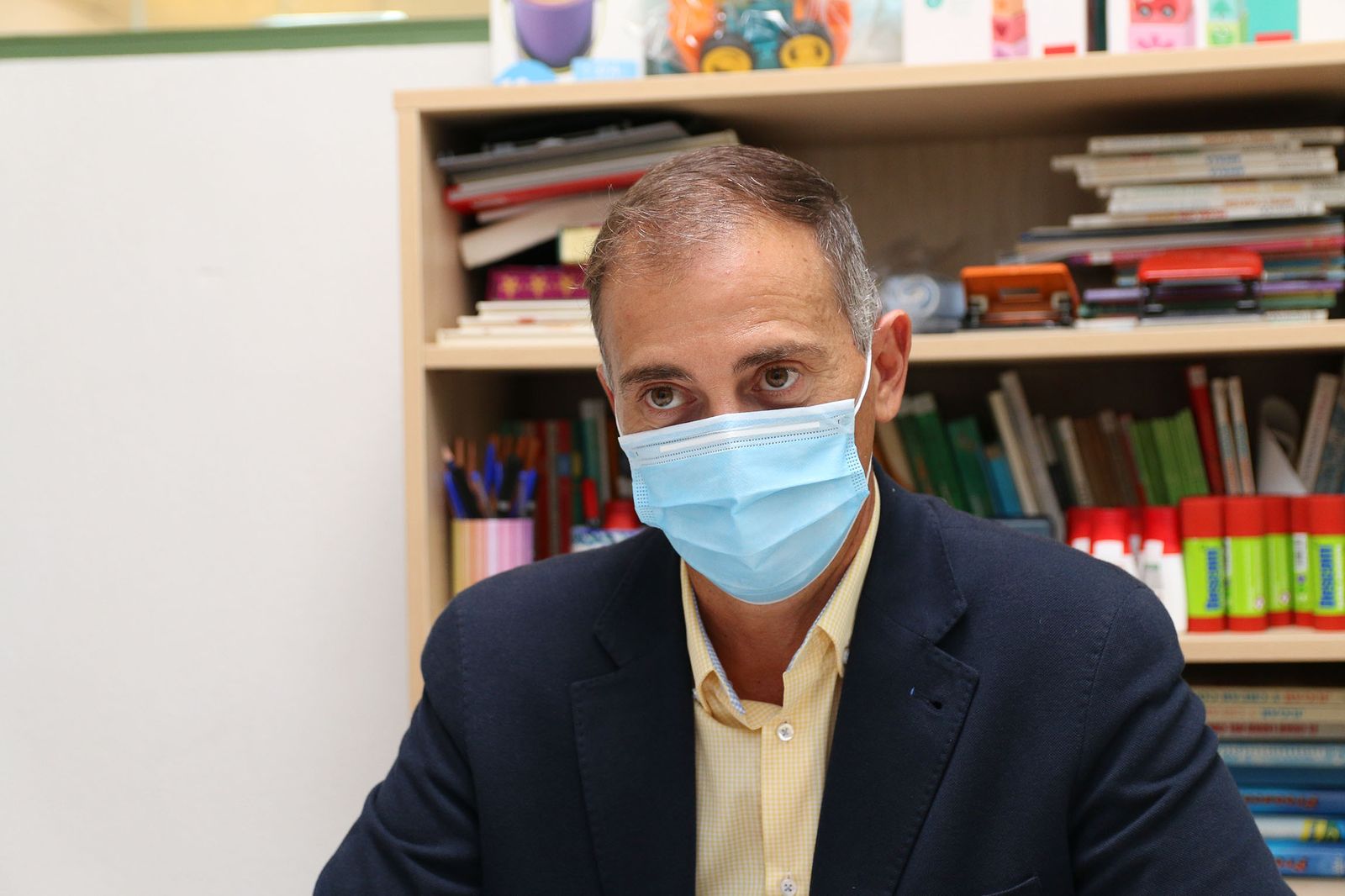 Antonio Jiménez, delegado de Educación.