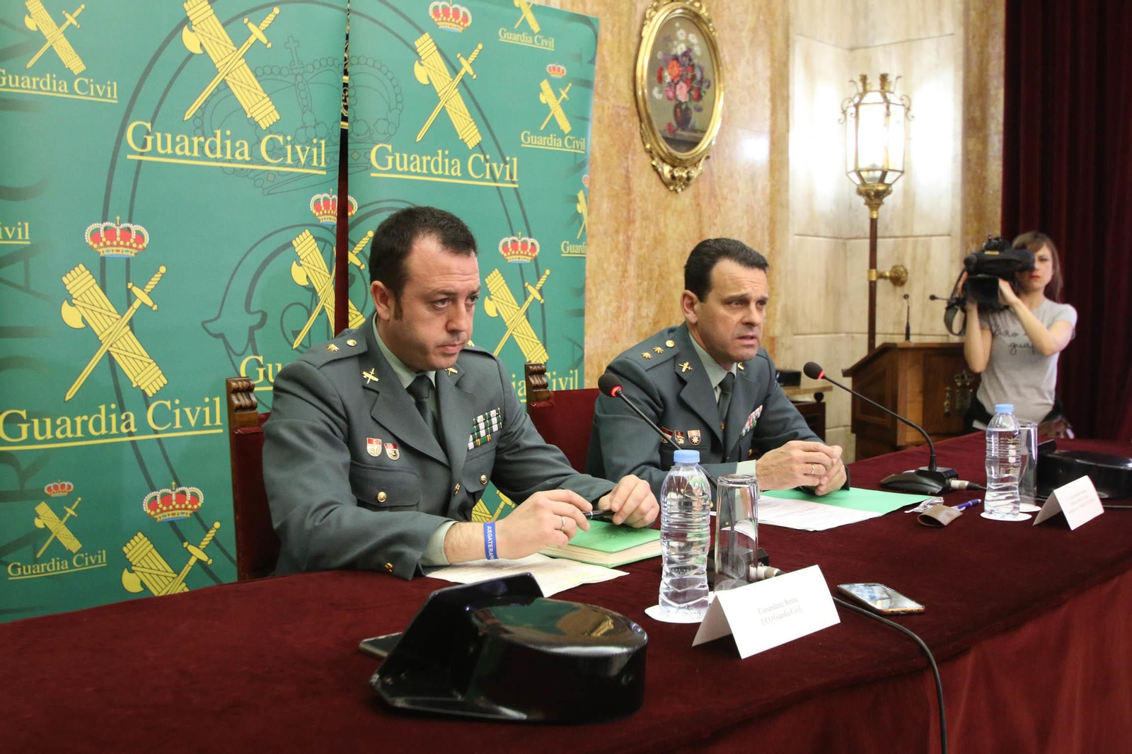 La rueda de prensa con datos de la Operación Nemo, en imágenes