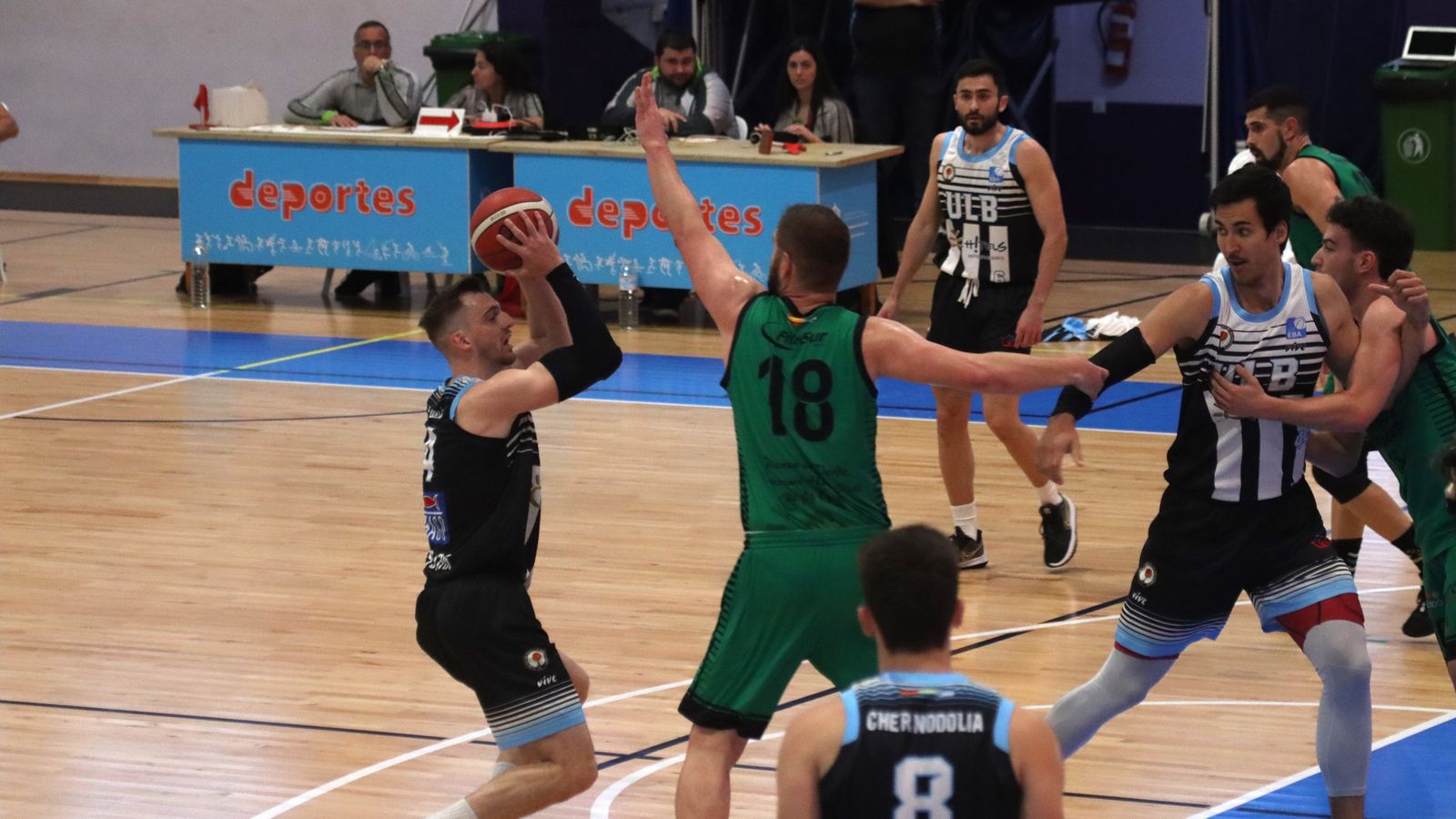 Las fotos del partido entre ULB - MURGI EL EJIDO