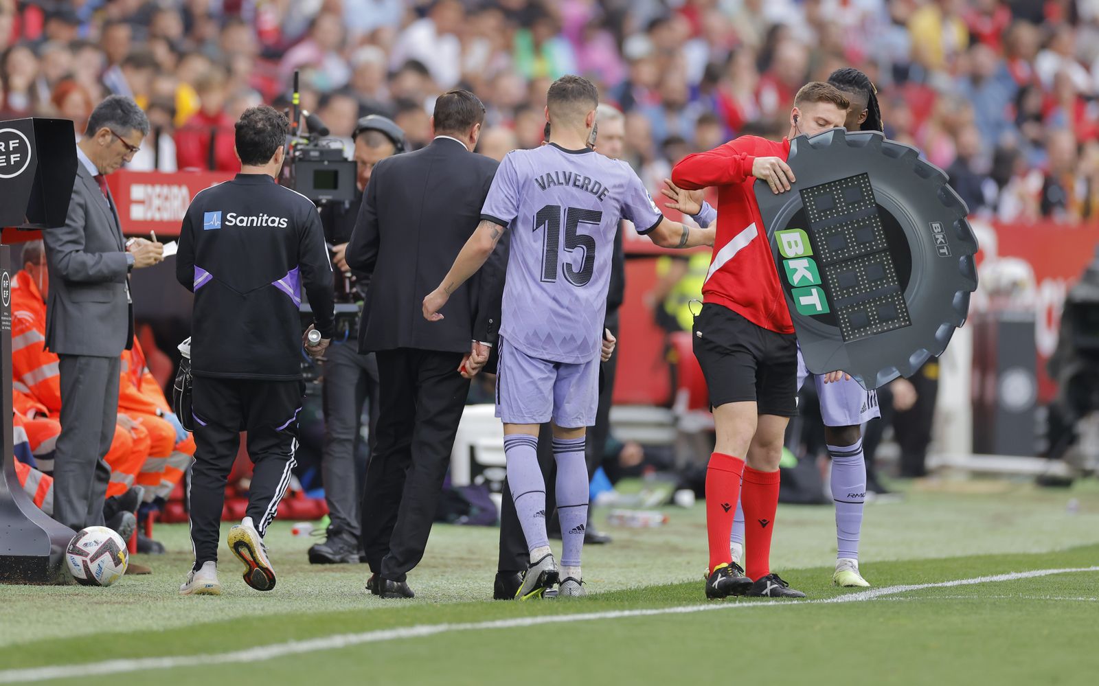 Las imágenes del Sevilla-Madrid