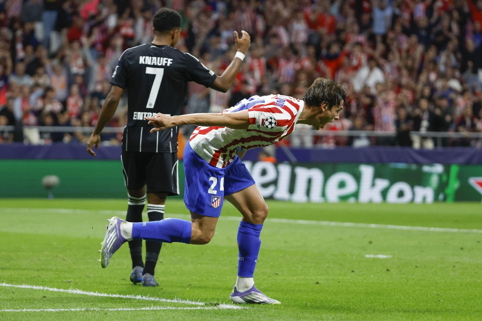 Las fotos del Atlético de Madrid-Eintracht