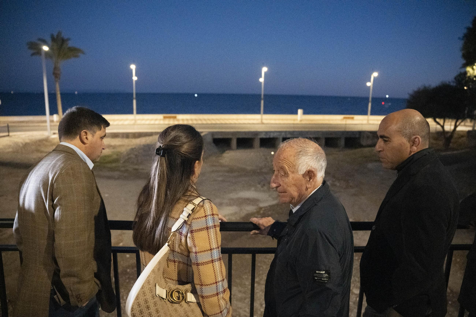Las imágenes de la inauguración de la primera fase de la adecuación de la Rambla San Antonio de Aguadulce