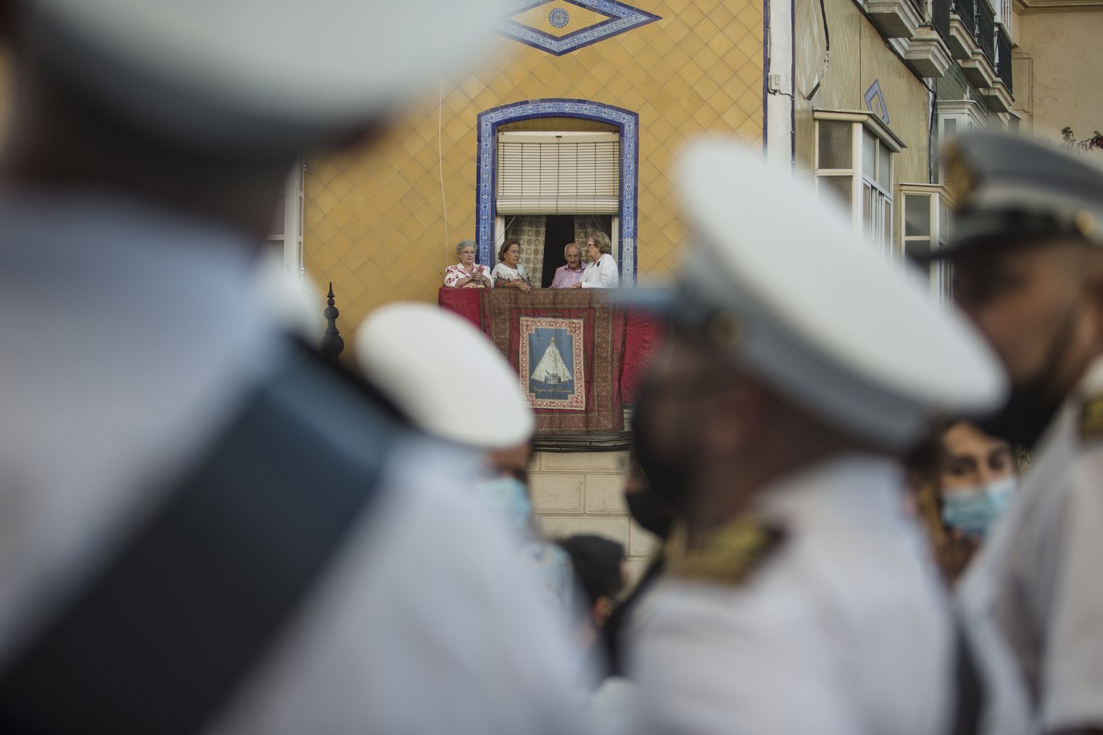 Las imágenes de la procesión de la Virgen del Rosario
