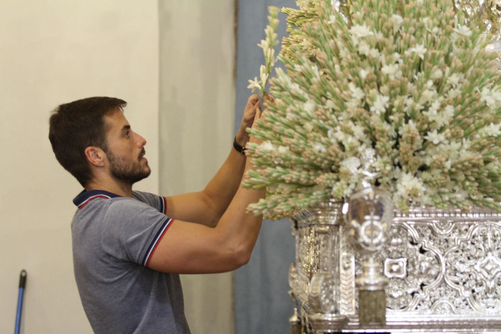 Procesión solemne de la Virgen de la Cinta.