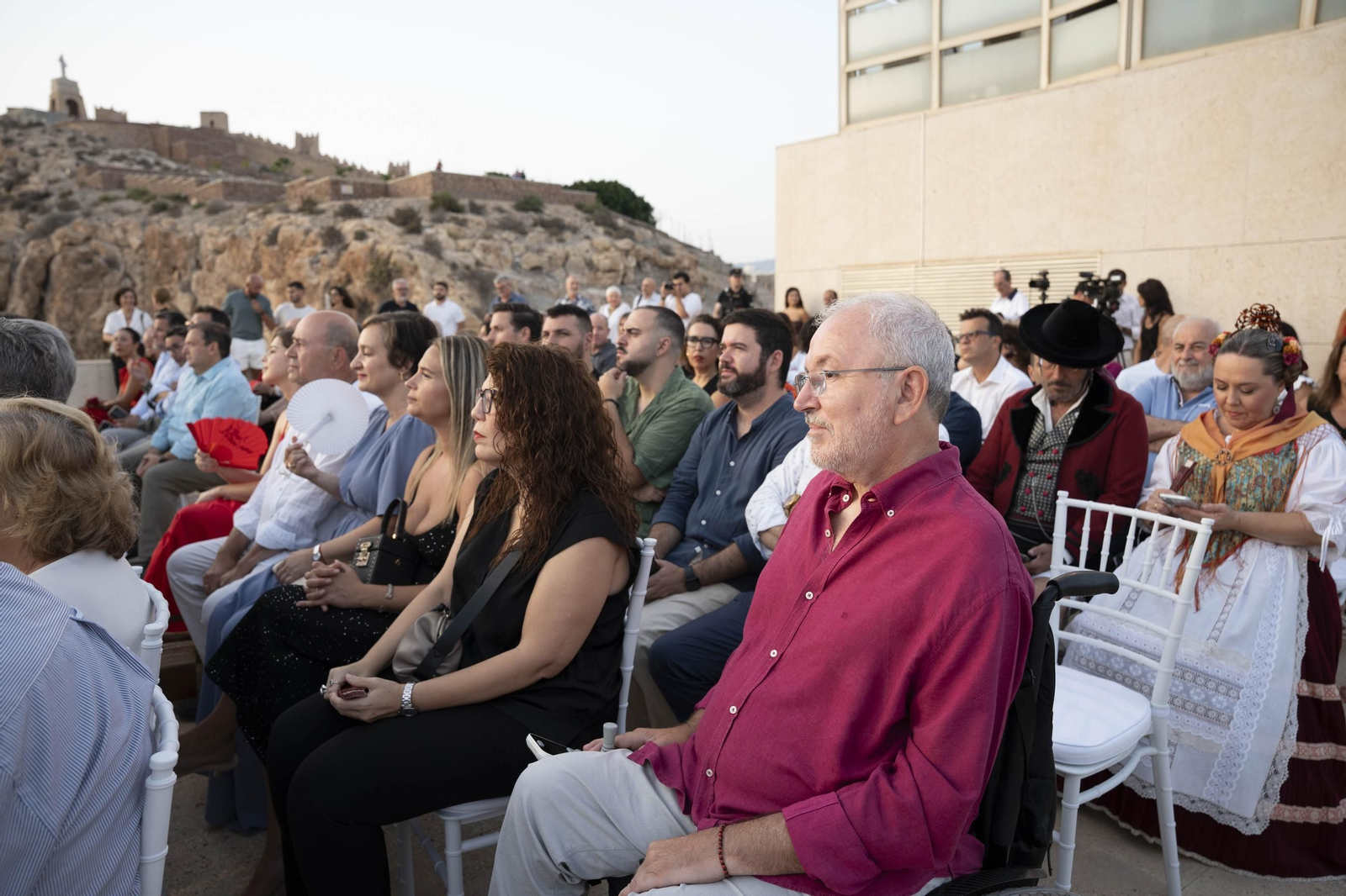 Las imágenes de la presentación de la Feria de Almería 2025 en honor de la Virgen del Mar