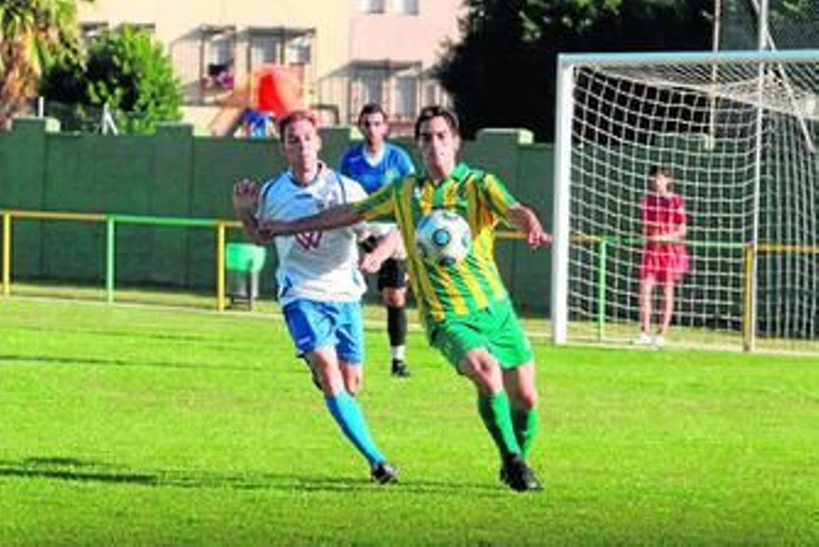 Dani Guerrero, en el partido ante el Alcalá.