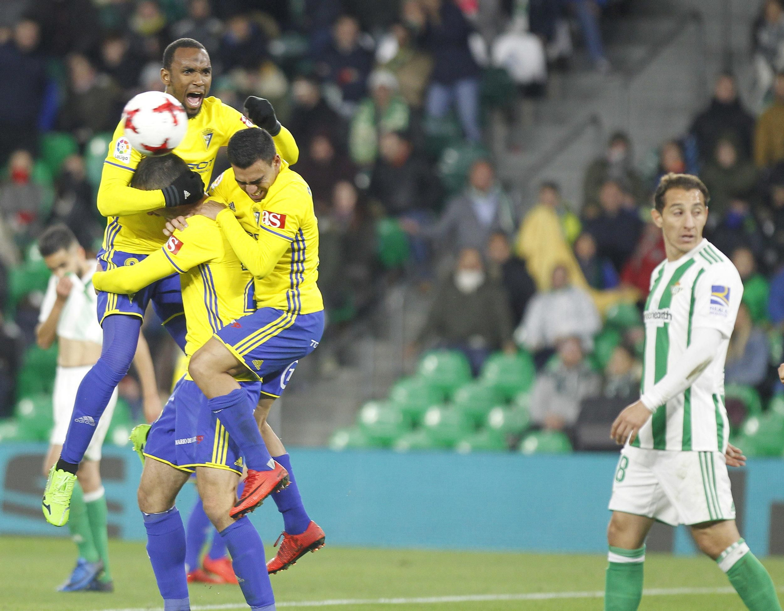 Las imágenes del Betis-Cádiz de Copa