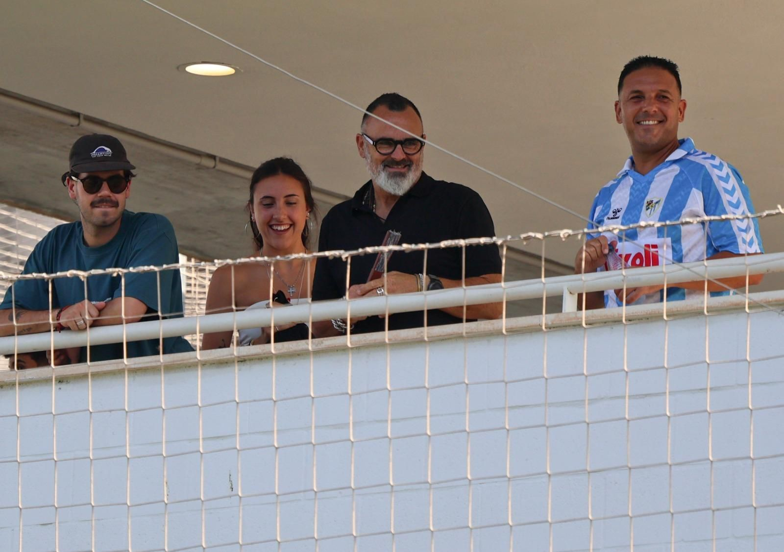 Haitam, como una moto en la última sesión del Málaga CF