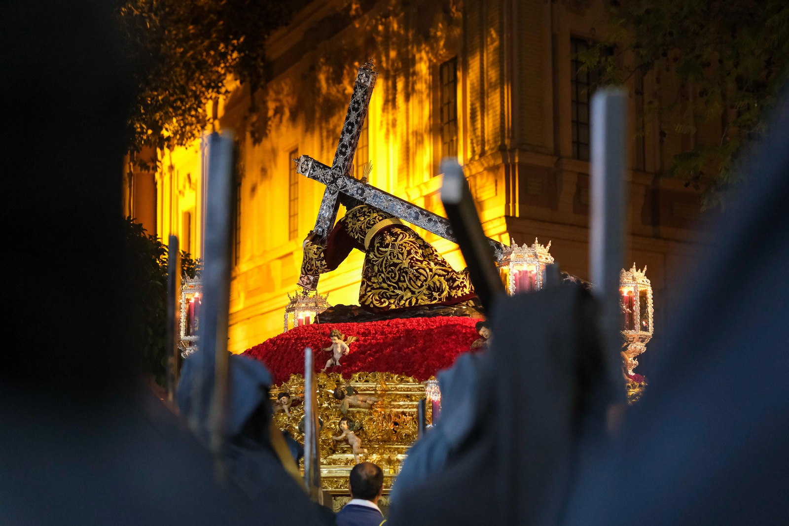 Las imágenes de la Hdad de las Penas de San Vicente de Sevilla Semana Santa 2024