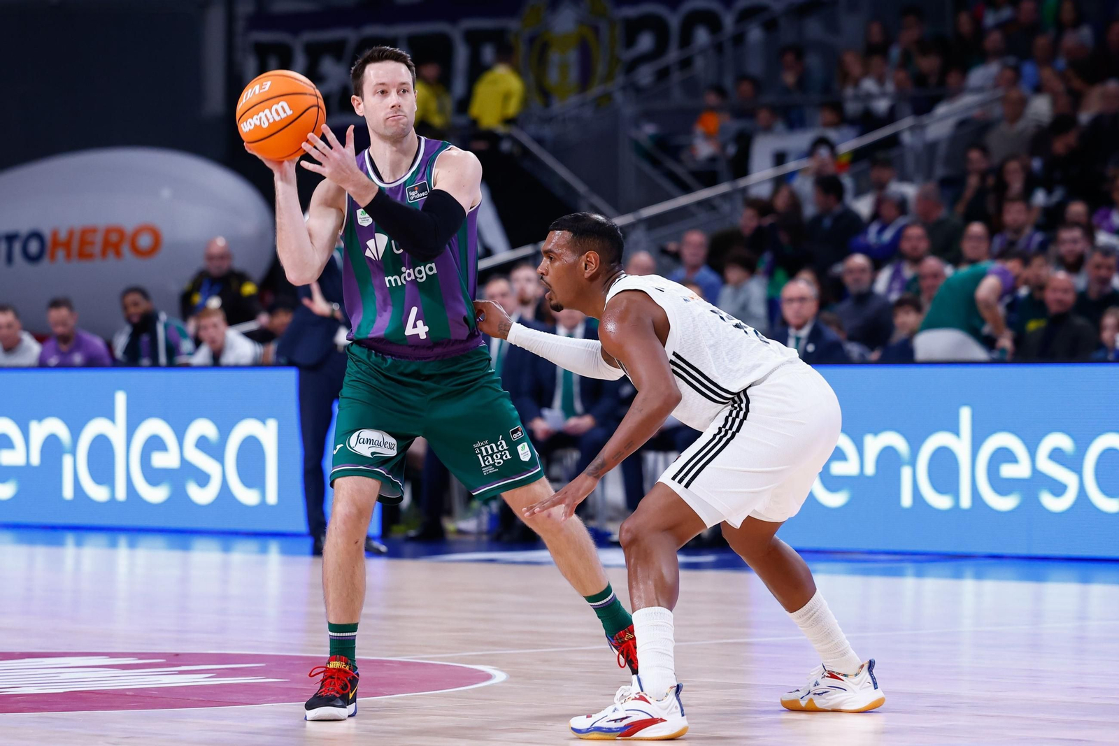 El Real Madrid-Unicaja, en fotos