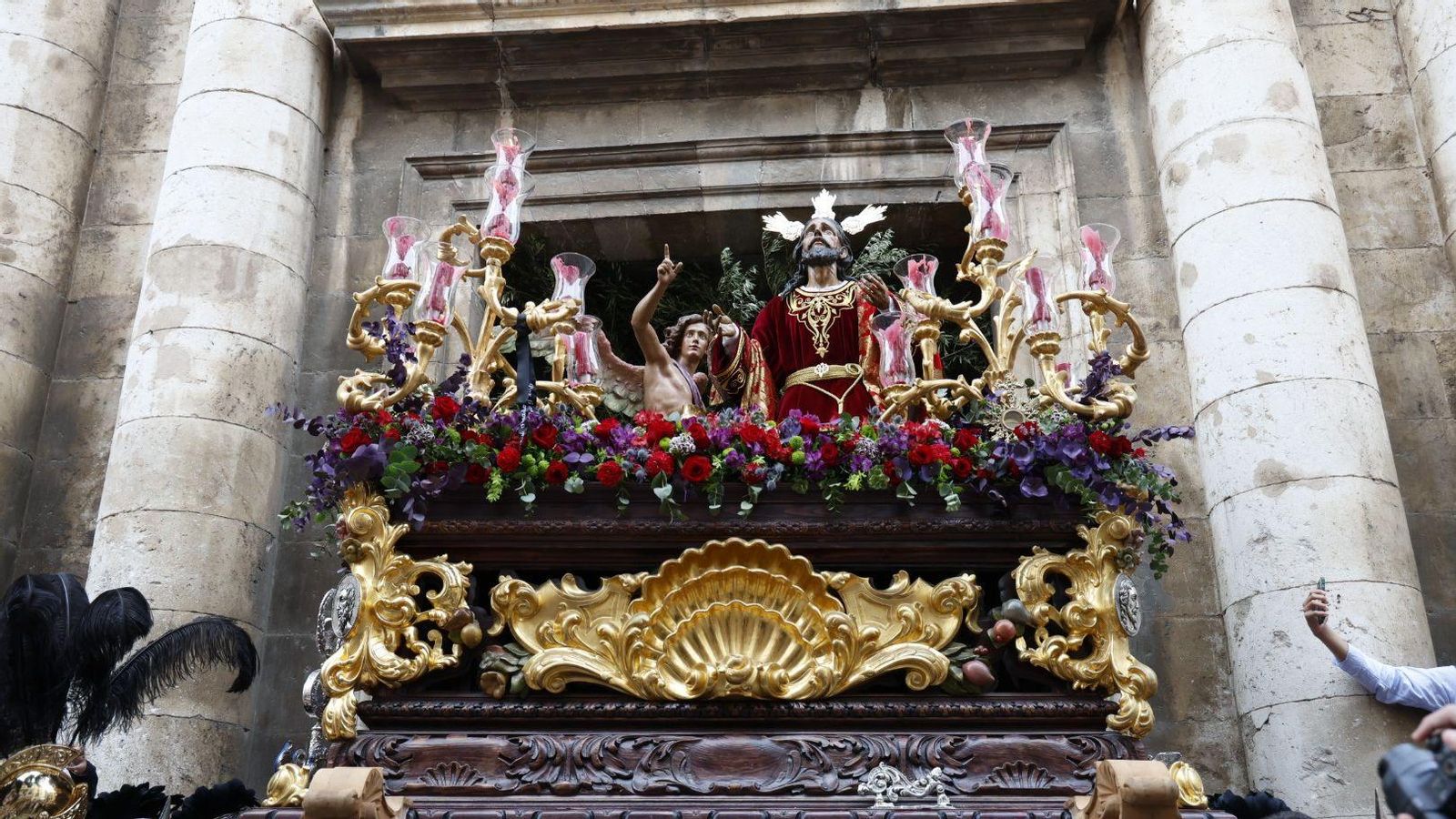 Salida de la Oración en el Huerto.