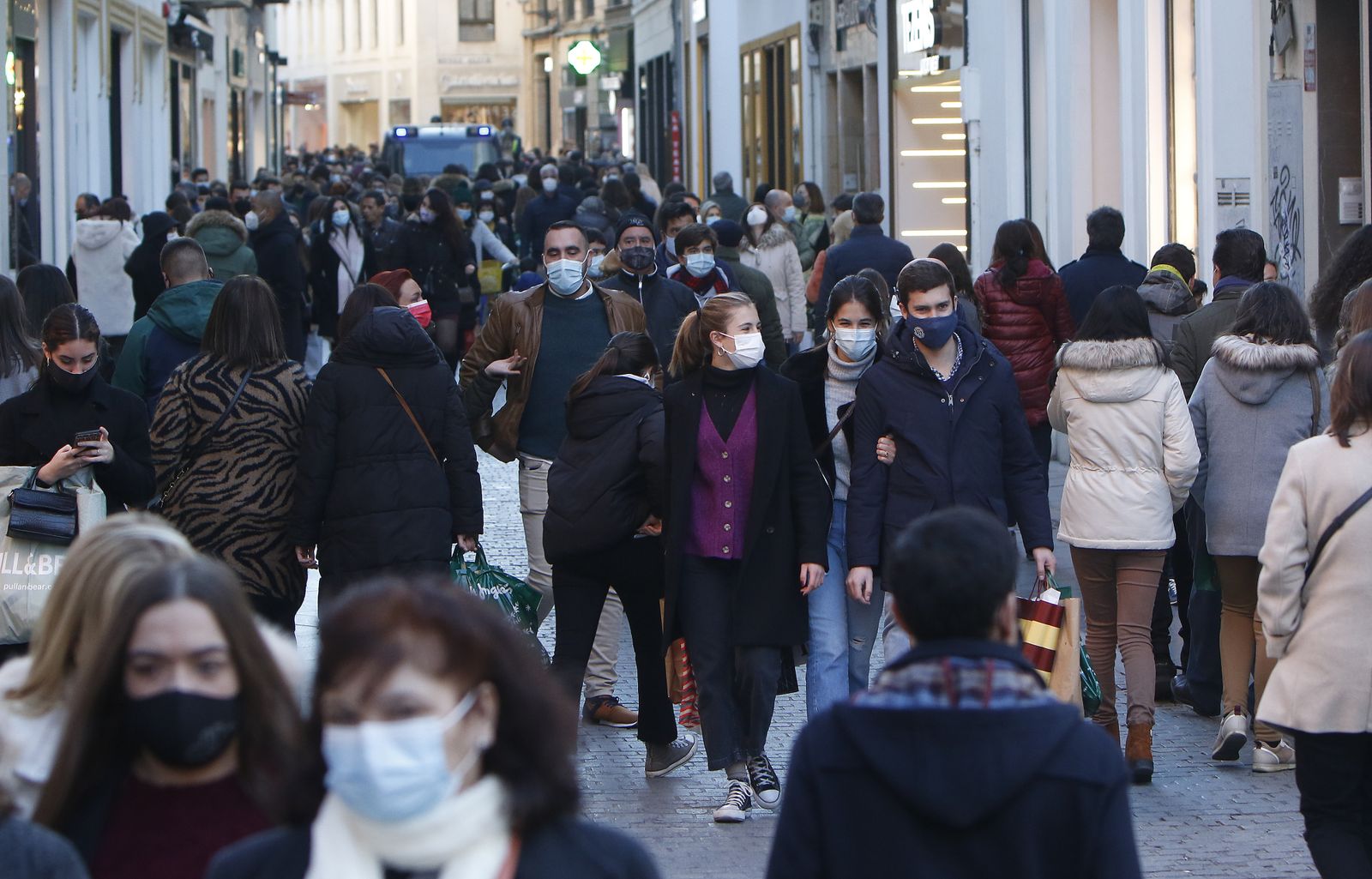 Ambiente en las calles delcentro