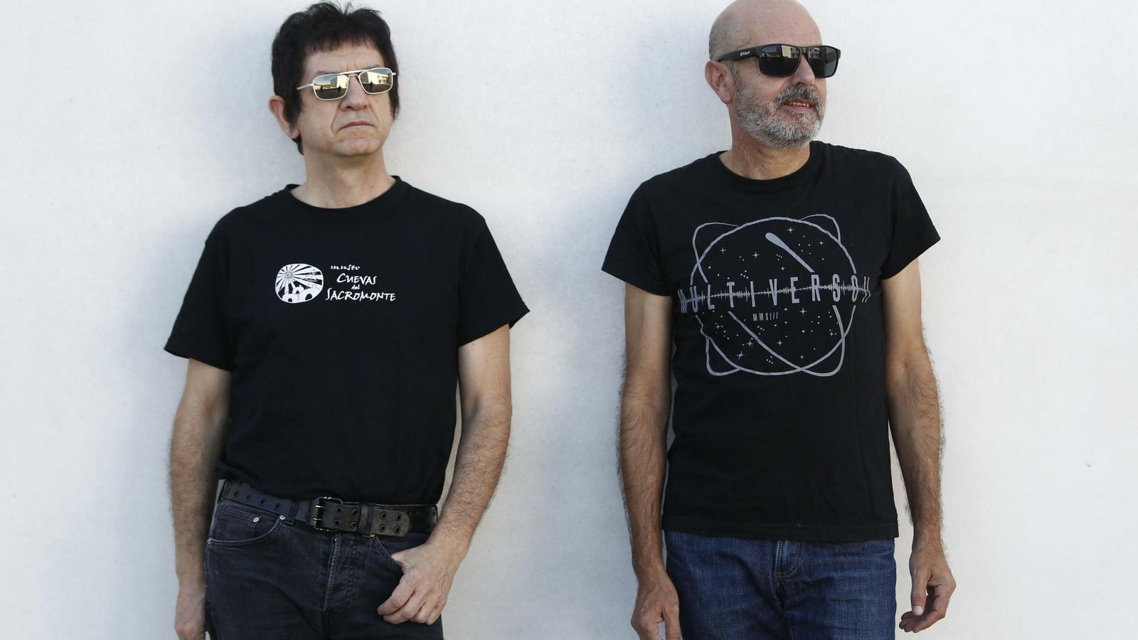 Juan Codorniú y Antonio Arias, de Lagartija Nick, posan para 'Granada Hoy'.