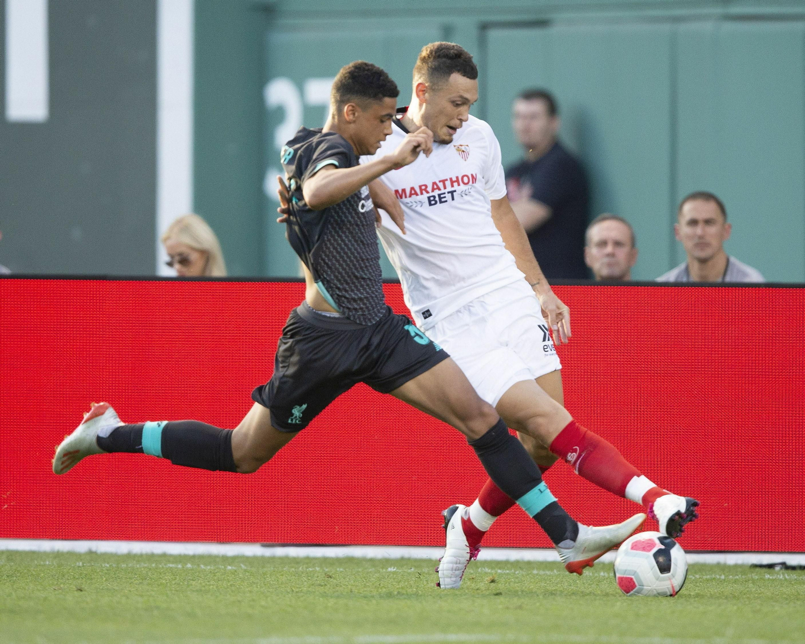 Las imágenes del amistoso Liverpool-Sevilla FC