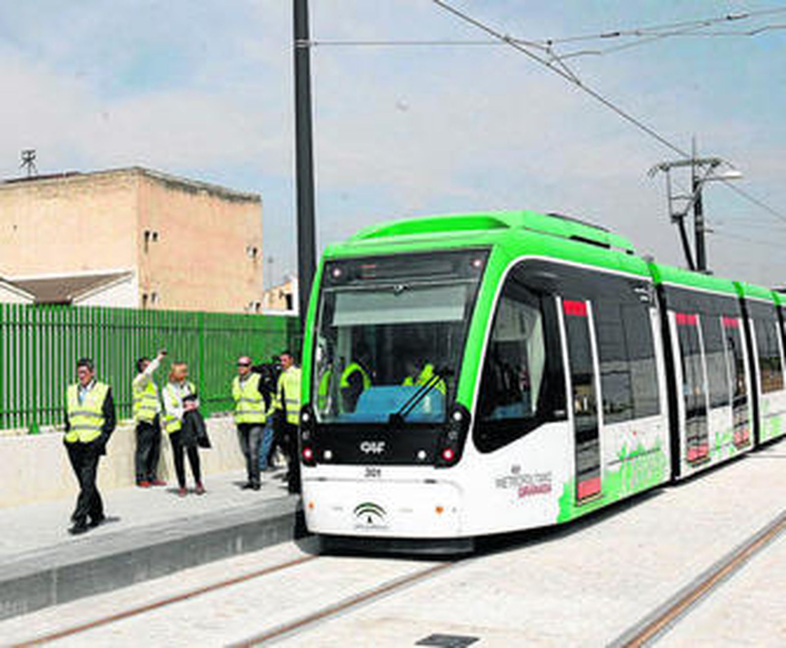 La obra civil del Transporte Metropolitano se encuentra al 99% según la Junta de Andalucía.