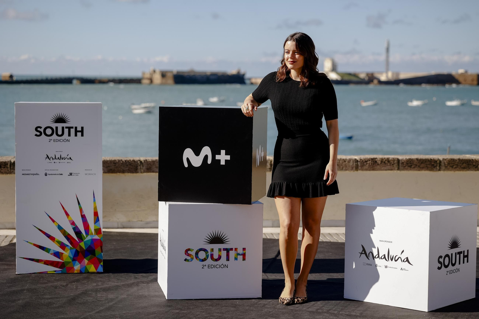 imágenes del photocall del South Series en la caleta el domingo 27