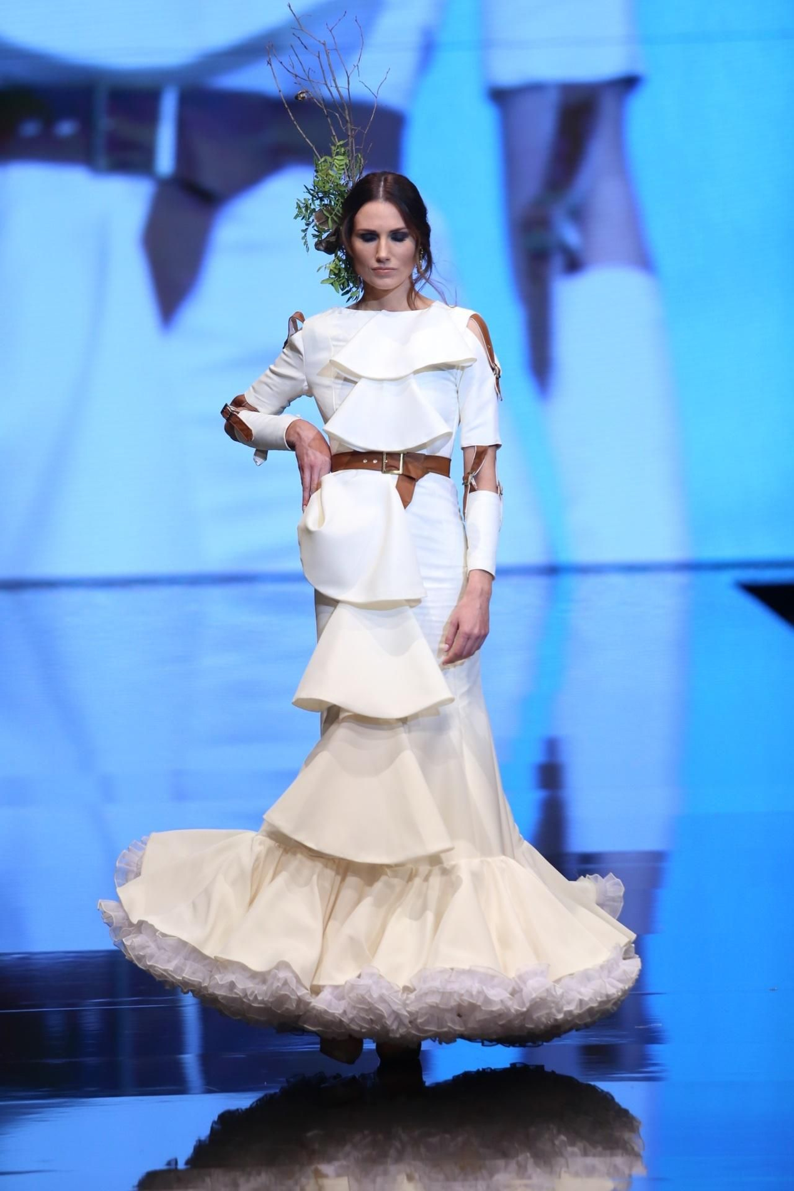 El traje de flamenca blanco y sus versiones más bonitas de esta temporada