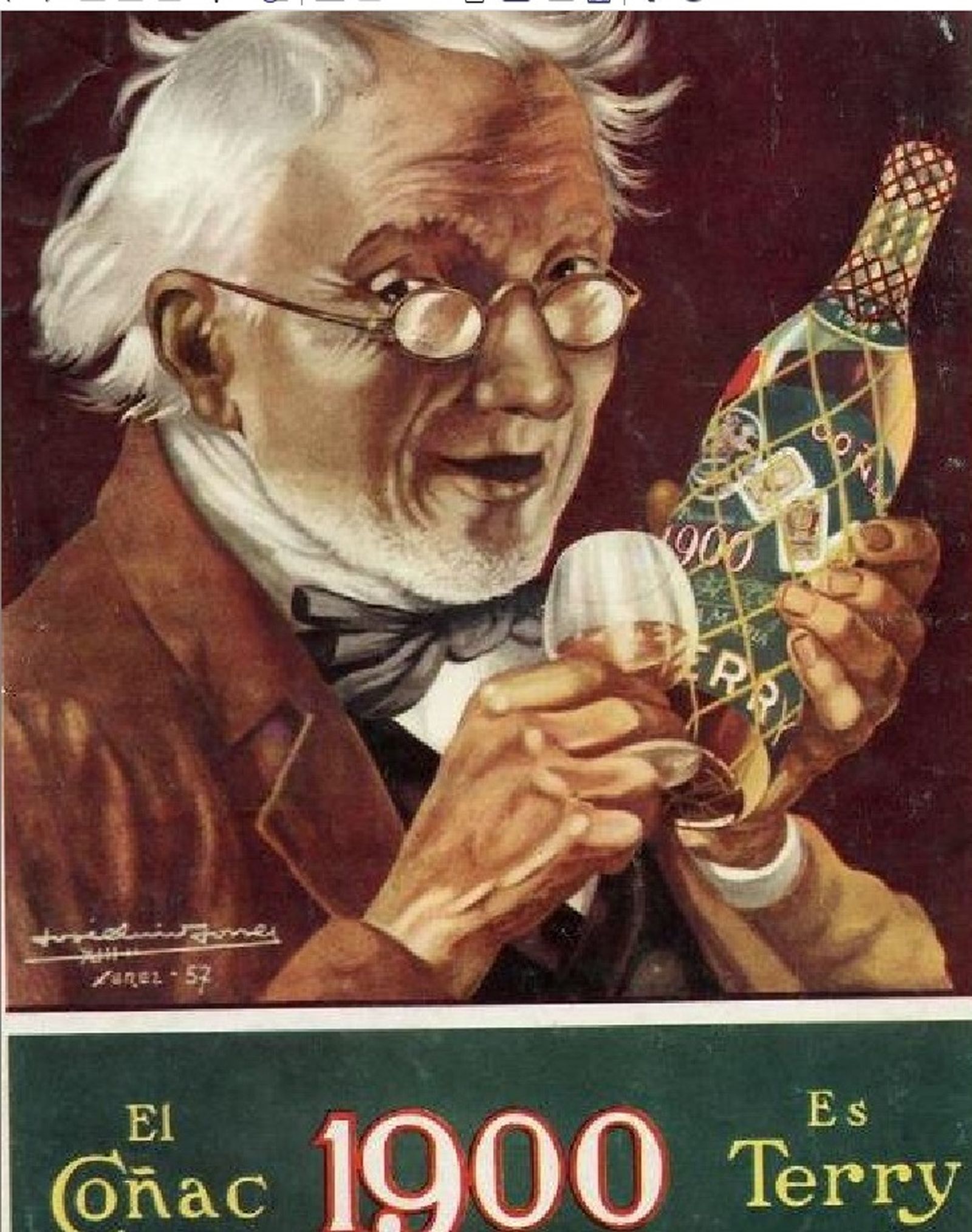 Etiqueta de José Luis Torres para Terry.