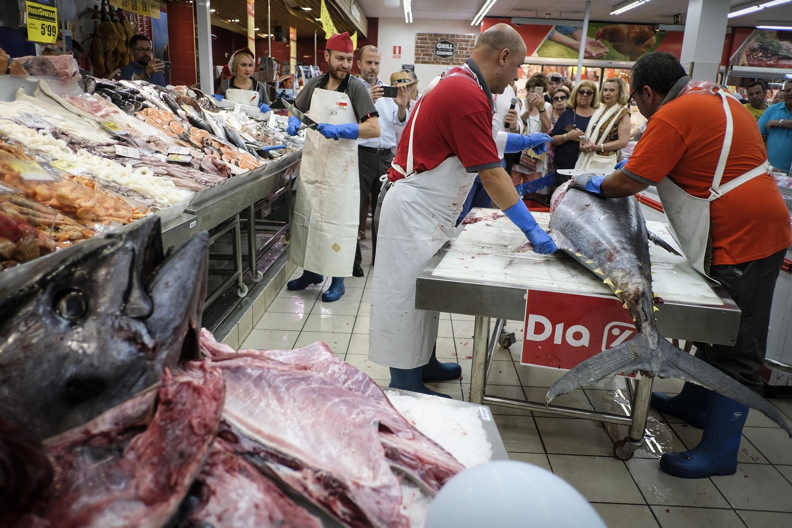 Imágenes del ronqueo en el Maxi Día del Estadio