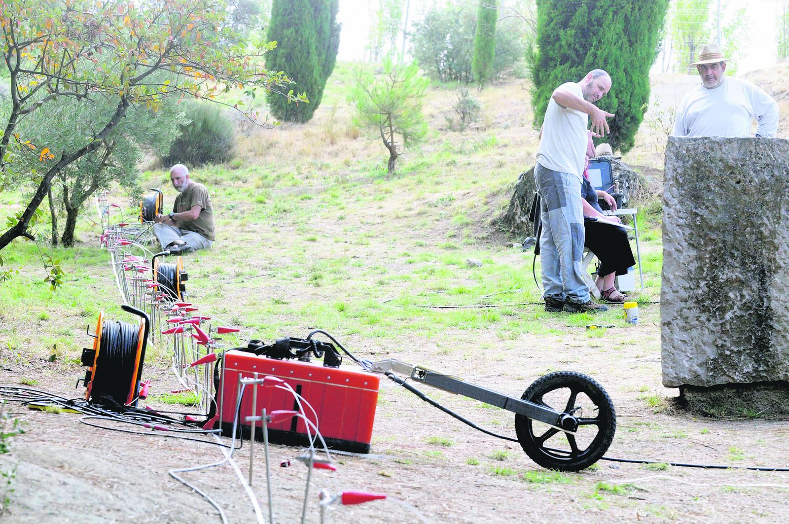 La búsqueda no atañe a los restos de Lorca.