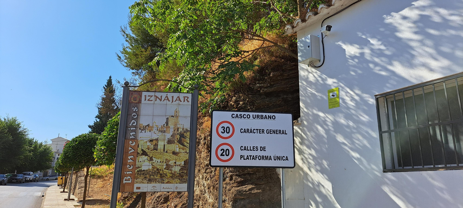 Las cámaras instaladas en la localidad.