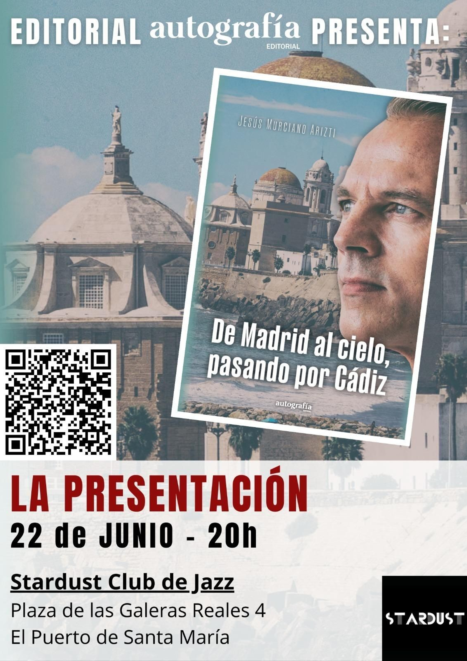 El cartel anunciador de la presentación del libro. El cartel anunciador de la presentación del libro.