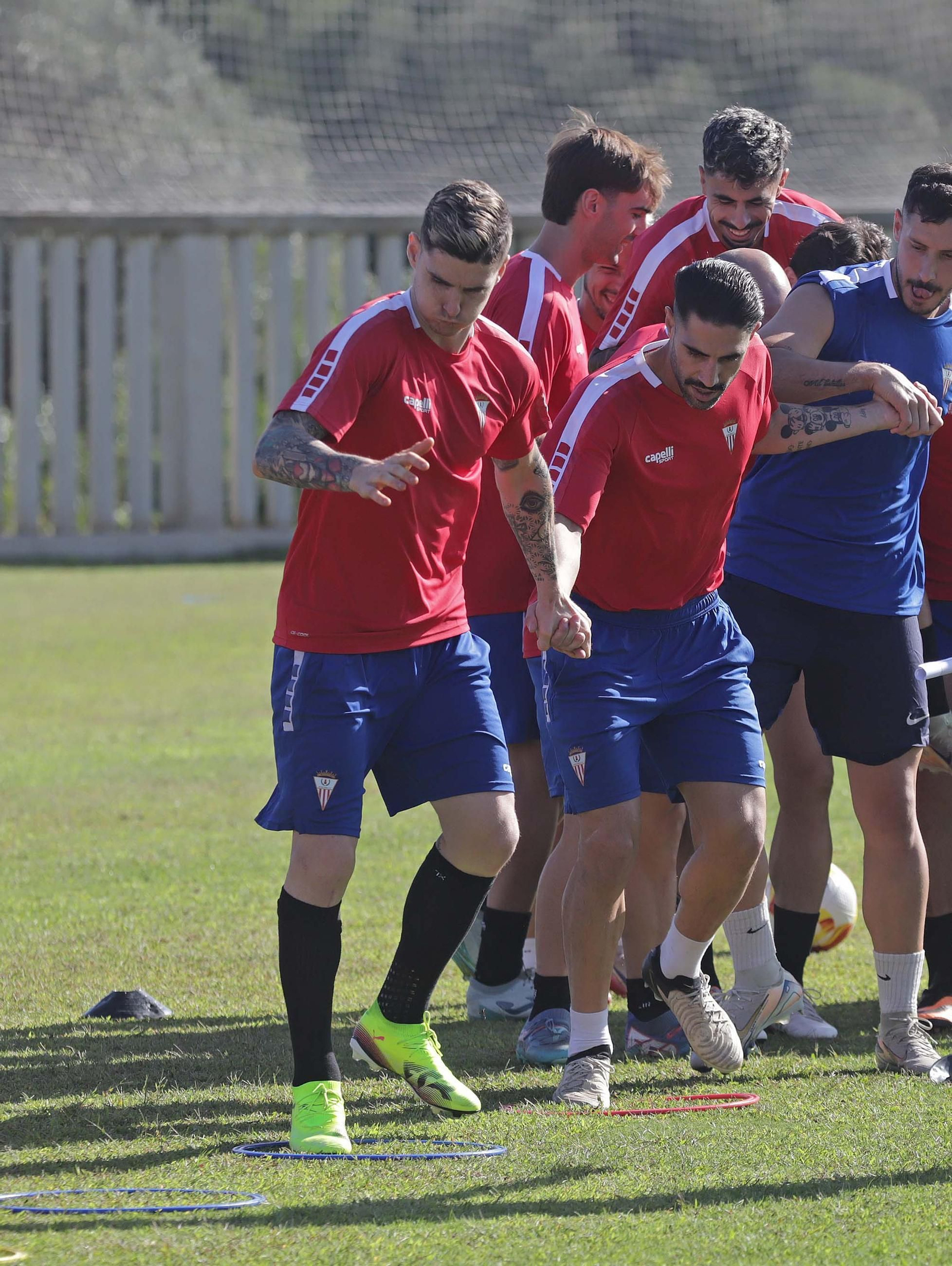 Las fotos de entrenamiento del Algeciras CF para preparar el partido ante el Europa