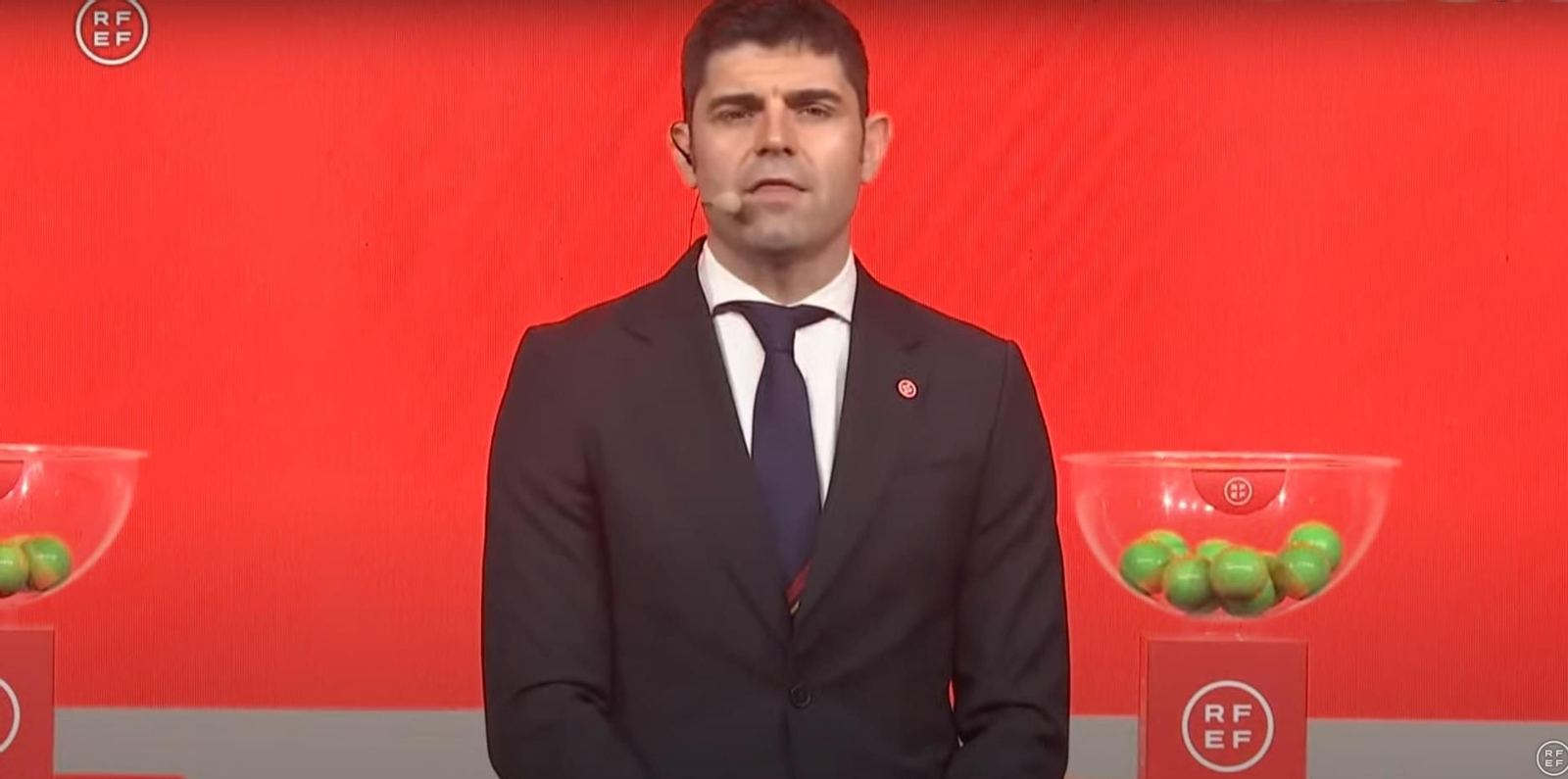 El sorteo se celebra en la sede de la RFEF