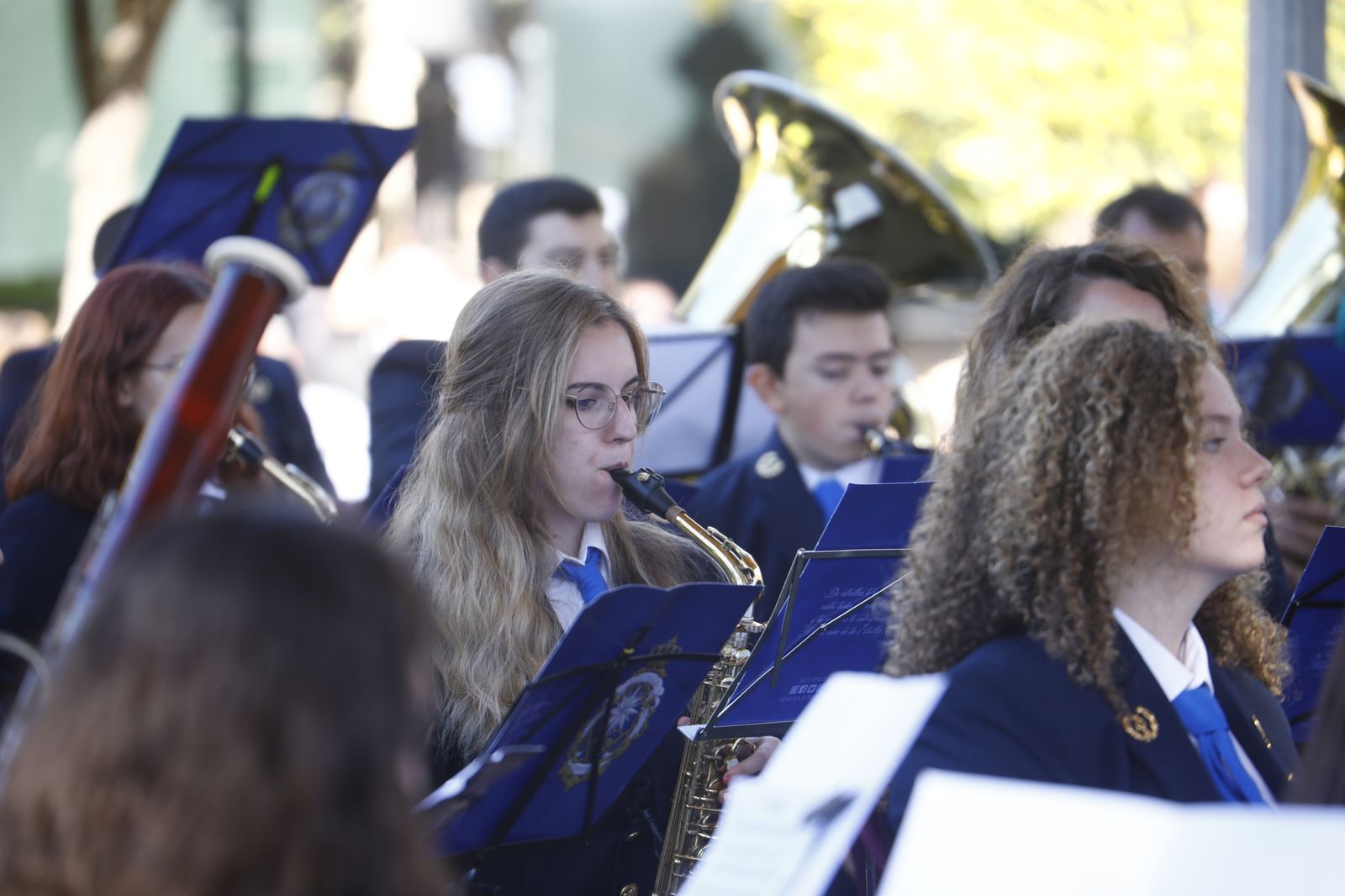 La banda de música de la Estrella inaugura Viento Joven en el quiosco de La Victoria de Córdoba