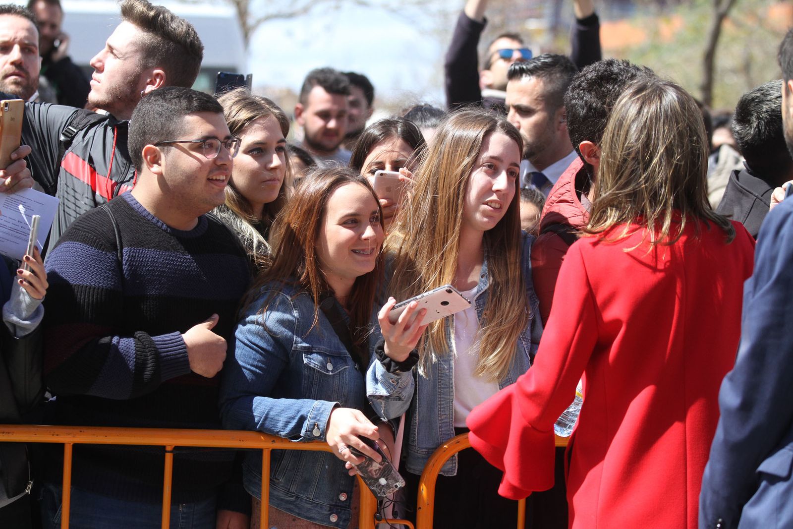 Imágenes de la visita de la reina Letizia a Huelva
