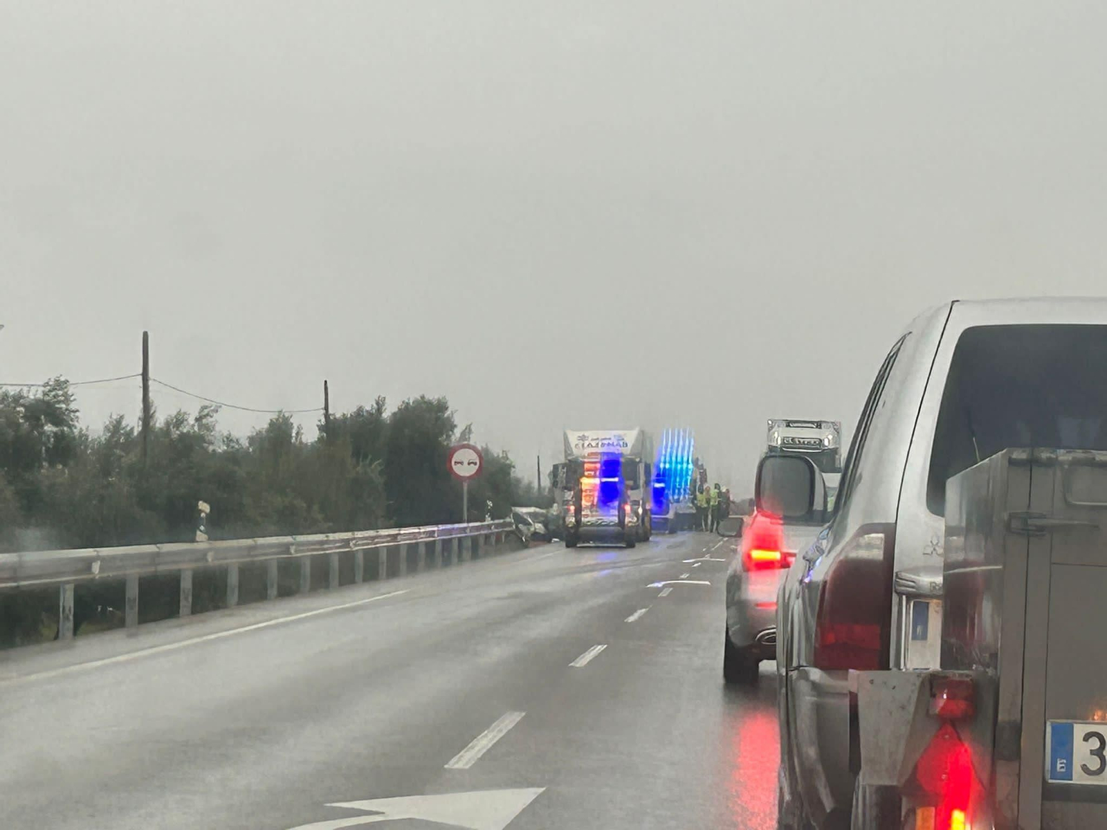 Accidente mortal, en la recta de Arroyo del Ojanco, en la N-322.