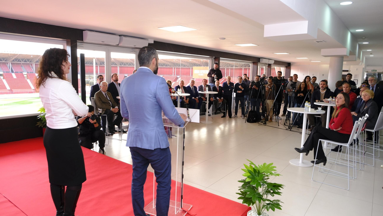 Presentación de la futura Ciudad Deportiva de la U.D. Almería, en imágenes