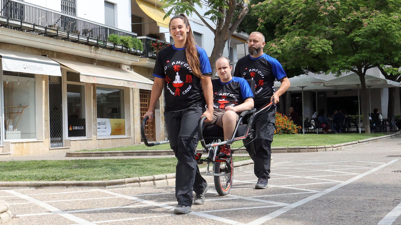 Antonio Pedro Hirch, José Manuel Ruiz y Mika Company.