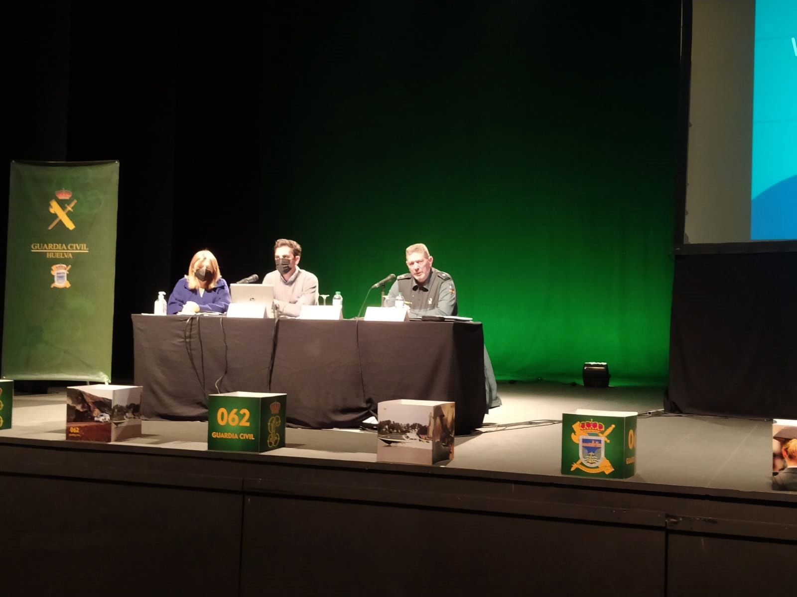 Jornadas de la Guardia Civil para los cuerpos de seguridad en Punta Umbría.