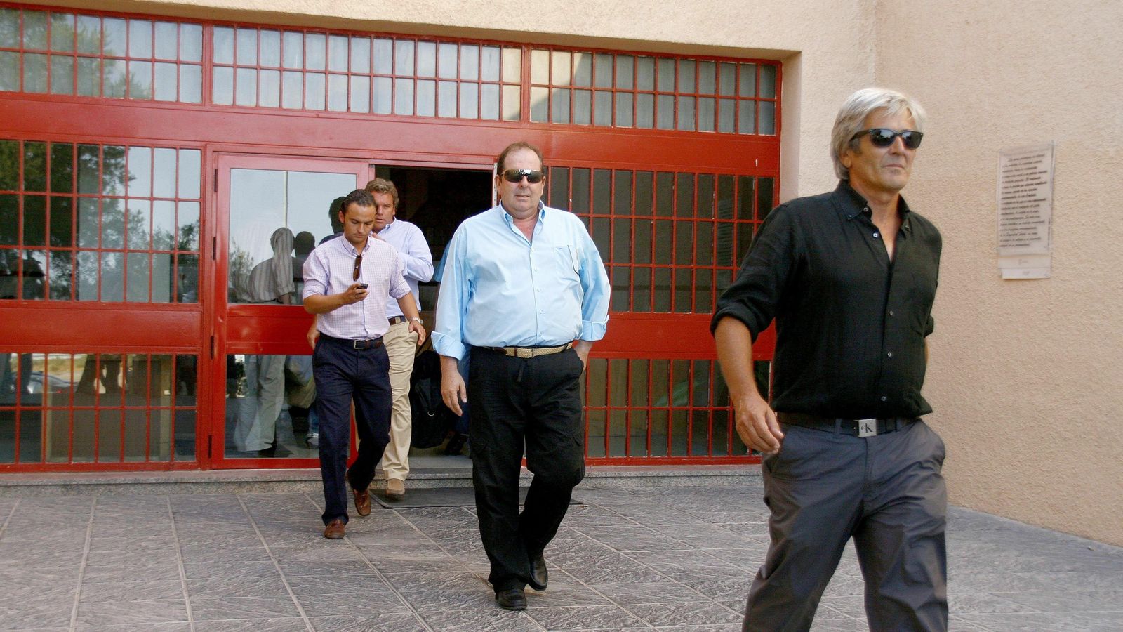 -El interventor del Ayuntamiento de El Ejido, José Alemán, imputado en la Operación Poniente , sale de la cárcel de El Acebuche.