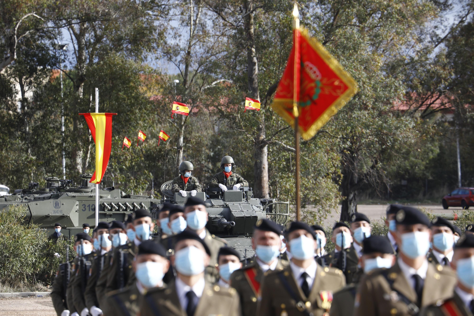 La Brigada X conmemora el día de la unidad y la festividad de la Inmaculada en Córdoba