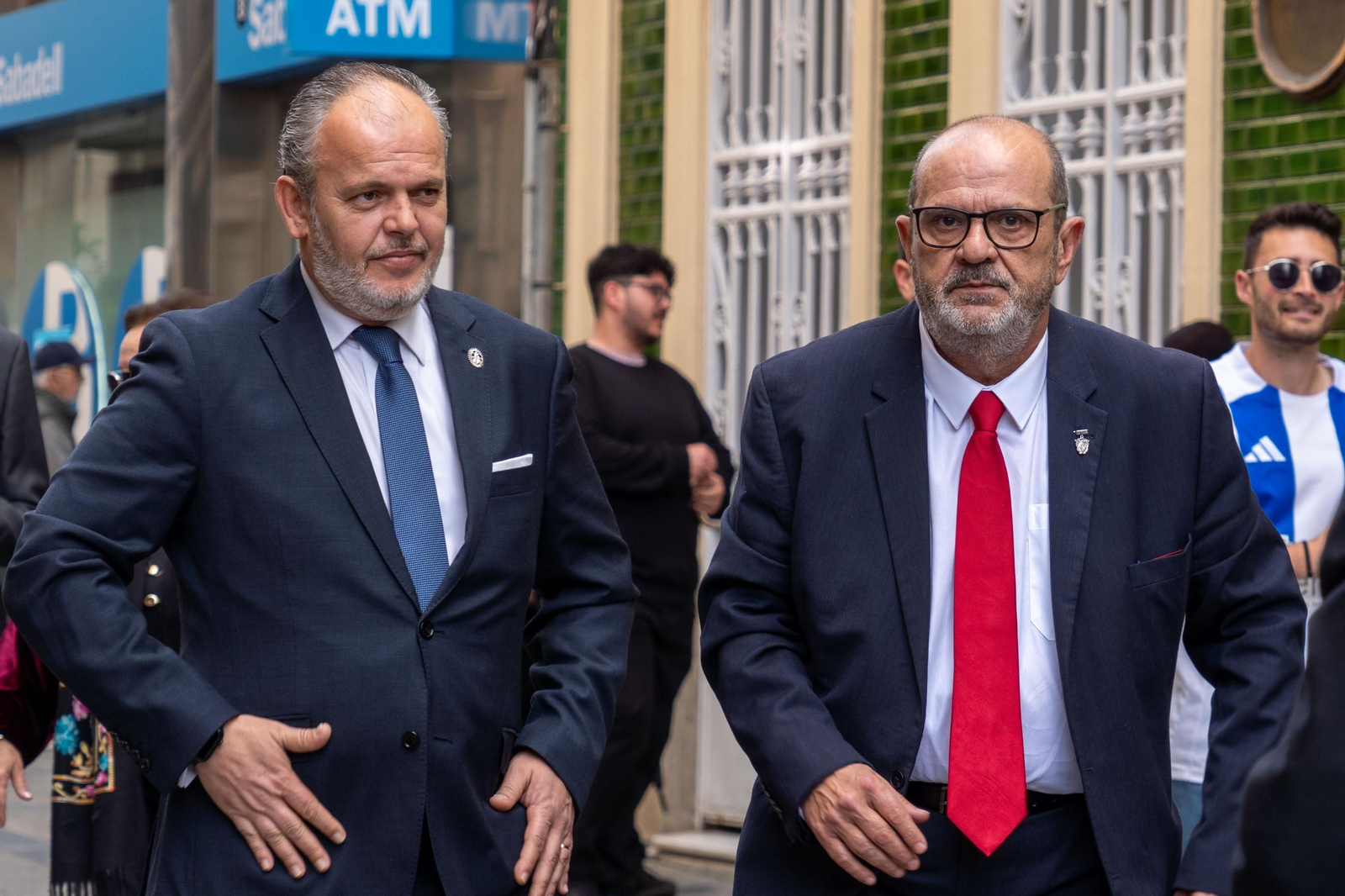 Imágenes del ambiente en el Pregón de la Semana Santa de Huelva 2025