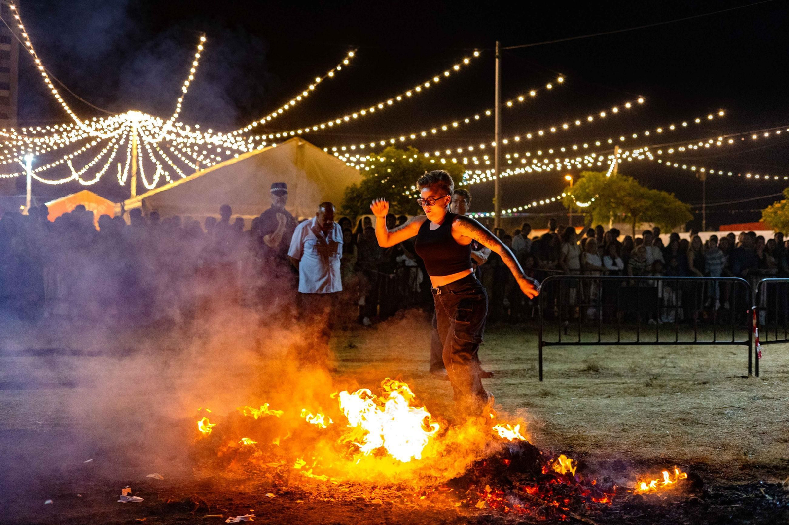 Noche de San Juan en La Casería: las imágenes