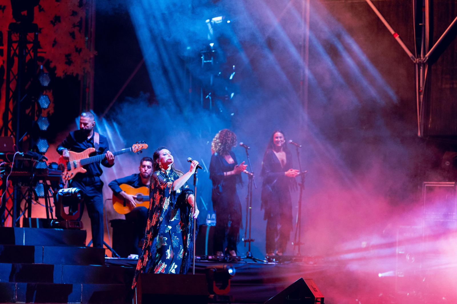 Las imágenes del concierto de Niña Pastori en Bahía Sound
