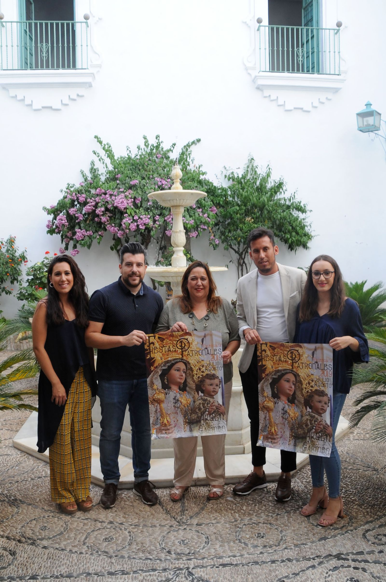 Presentación de la feria de Palenciana en la Diputación.