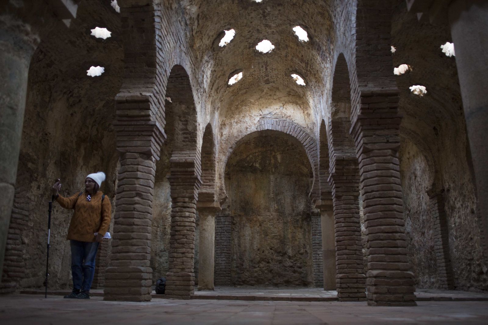 Interior  de los Baños Árabes.