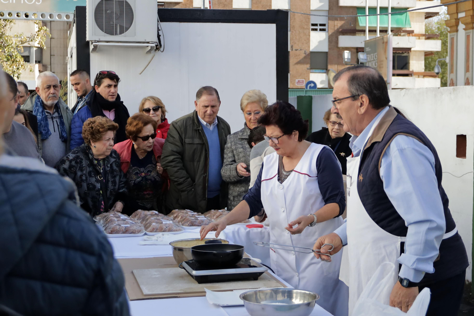 Degustación de productos típicos de La Guijarrosa.