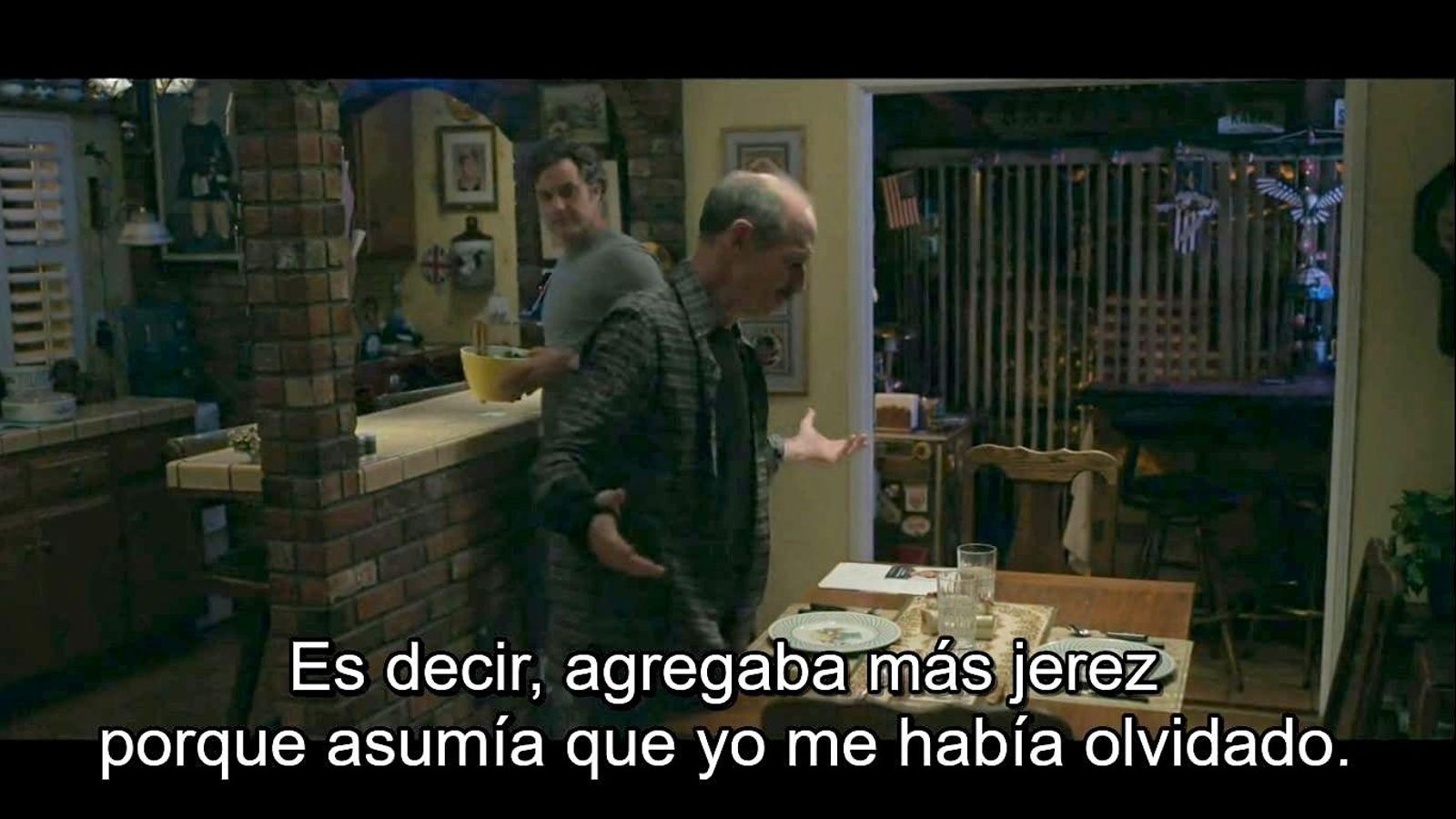 El jerez en la serie americana ‘Fatal attraction’. El jerez en la serie americana ‘Fatal attraction’.
