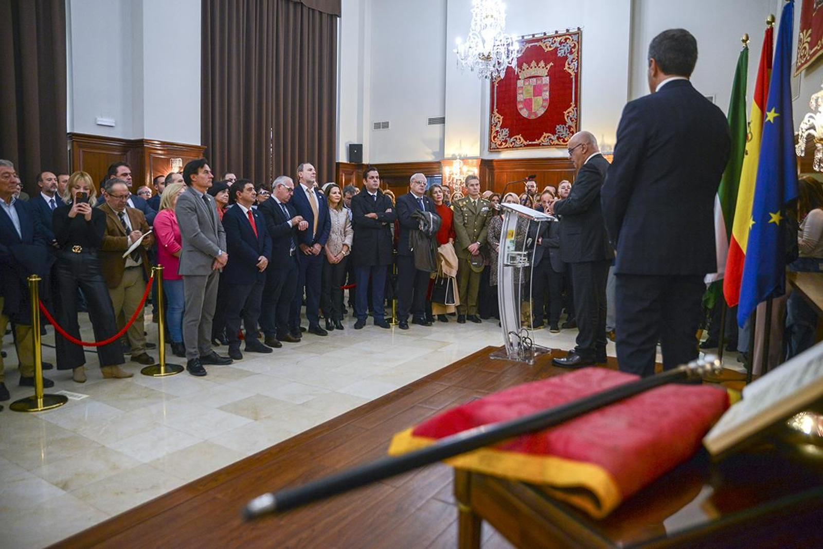 Presentación del subdelegado del Gobierno de España en Jaén, Manuel Fernández.