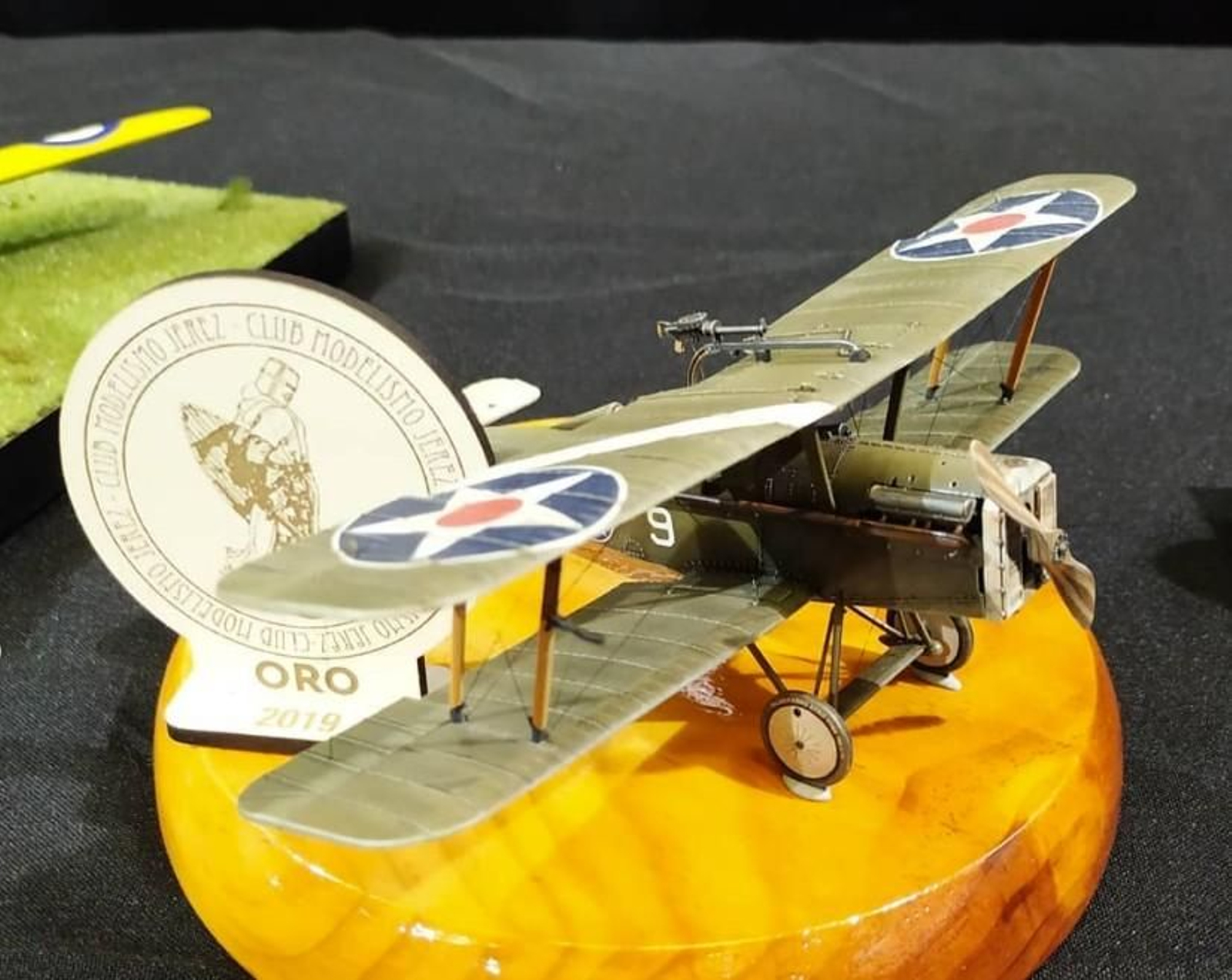 Uno de los premiados en pasadas ediciones del Concurso de Modelismo ciudad de Jerez.