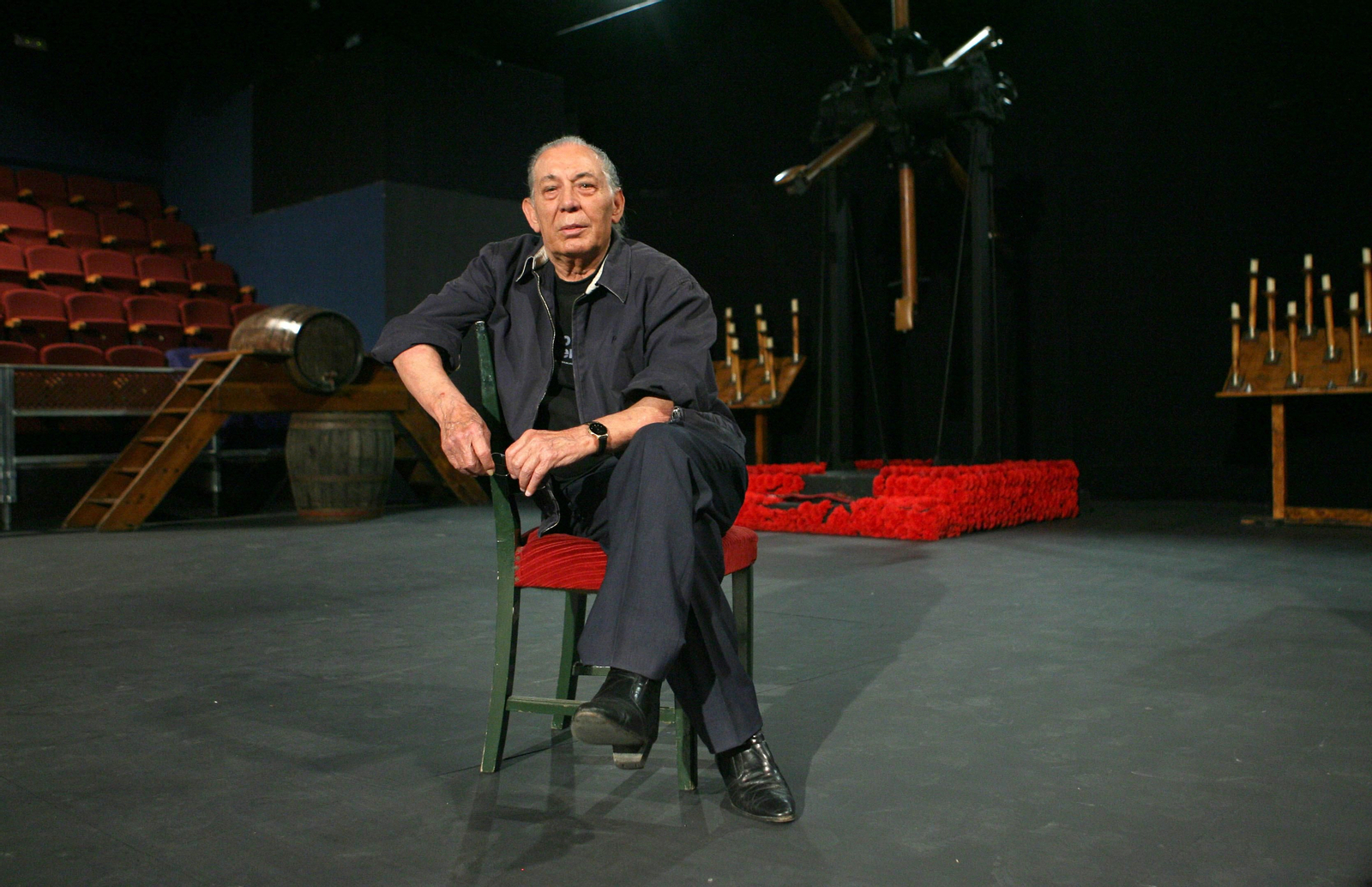 En el Teatro Salvador Távora, en 2009.